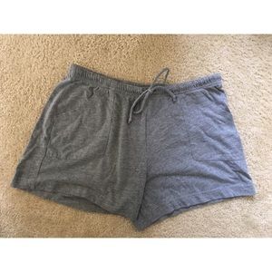 small grey pj shorts